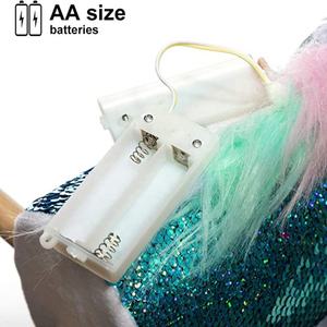 Jouets en peluche licorne faits à la main, bâtonnets cheval pour fun, vente en gros, 50 pièces - Product Image 4