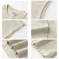 Shorts de survêtement décontractés pour hommes en coton French Terry 330 GSM 100% coton, texturés, délavés à la pierre, de haute qualité, en gros, en stock
