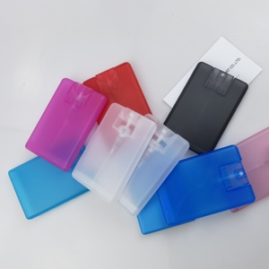 En Stock: Botella de Perfume de Plástico de Bolsillo de 20ml, Botella de Spray con Formato de Tarjeta de Crédito para Desinfectante de Manos - Product Image 3