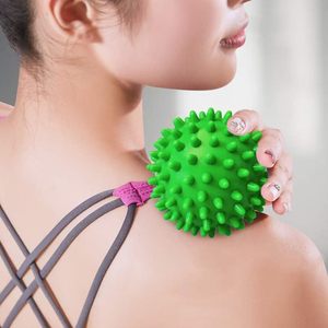 Massage <strong>Ball</strong> Spiky for Deep Tissue Back Massage Foot Massager for Plantar Fasciitis &amp; All Over Body Deep Tissue Muscle <strong>Thera</strong> - Product Image 3