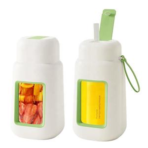 Mini exprimidor de alta velocidad, taza de carga eléctrica portátil de alta potencia, máquina de doble cubierta, Material antibacterias <span class=keywords><strong>para</strong></span> madre y bebé - Product Image 5