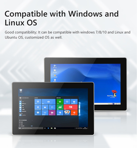 คอมพิวเตอร์พีซีหน้าจอสัมผัส Core I5 6200U 3855U แรม DDR4 4GB/8GB ระบบปฏิบัติการ Win10/Linux มินิพีซี มีสินค้าในสต็อก แท็บเล็ตพีซี Linux X86 แท็บเล็ตพีซี Linux X86 - Product Image 2