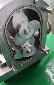 Bomba de rotor de alta viscosidad de acero inoxidable, bomba de transferencia de miel, melaza, sirope - Product Image 3
