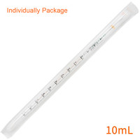 Pipettes sérologiques de laboratoire jetables en plastique 5 ml stériles à bon prix