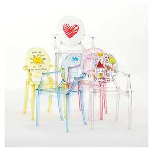 High Quality Colorful Stackable Children's Armchair Plastic Children Kids <b>Dining</b> <b>Chairs</b> - Product Image 5