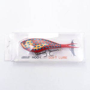 Esche VIB Morbide in PVC OEM da 130mm 60g Affondanti <span class=keywords><strong>per</strong></span> Acqua Salata con Coda a Forcella e Piombo <span class=keywords><strong>per</strong></span> Tonno <span class=keywords><strong>per</strong></span> Pesca in Fiume e Lago Esche Morbide VIB - Product Image 6