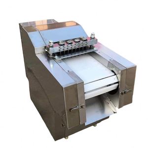 Gıda Sınıfı Paslanmaz Çelik Otomatik Keçi Eti Küp Kesme Makinesi (Helal Et İşleme ve Orta Doğu Pazarı için) - Product Image 1