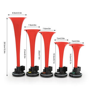150db 12V 24V Super Fort Alpex 5 Trompettes Air Horn musique <span class=keywords><strong>klaxon</strong></span> <span class=keywords><strong>son</strong></span> pour Voiture Camion <span class=keywords><strong>Bateau</strong></span> - Product Image 4