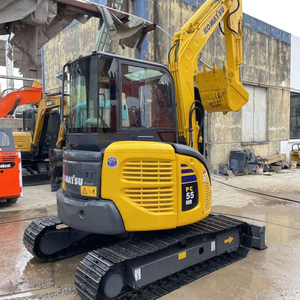 Excavatrice sur chenilles Komatsu PC55MR d'occasion 5 tonnes – Moteur, boîte de vitesses, PLC, roulement, composant essentiel - Product Image 4