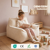 Canapé pour enfants OEKO, fauteuil pour tout-petits, mousse souple, confortable, siège individuel, fauteuil individuel pour enfants, pour chambre à coucher, canapé pour enfants, housse lavable