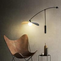 Антикварный индустриальный винтажный настенный светильник Arne Jacobsen с черным железным кронштейном G9 для ресторана, гостиной, спальни, кабинета, дома