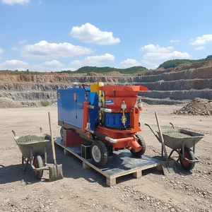 Direkt vom Hersteller: 9m³/h Elektrische Spritzbetonpumpe für Trockenmischungen im Baugewerbe - Product Image 1