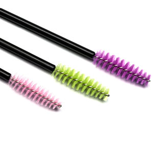 Одноразовые ресниц изготовленным на заказ логосом палочки микро-щетка для ресниц блеск аппликатор розовый туши для ресниц - Product Image 4