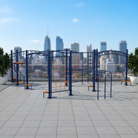 Gimnasio Multifuncional al Aire Libre, Equipo de Ejercicio para Parques, para Fisicoculturismo