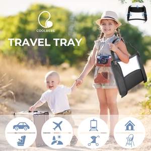 Échantillon gratuit Bureau de jeu pliable multifonctionnel personnalisé pour tout-petits, organisateur de siège auto portable, support d'activités, plateau de voyage - Product Image 6