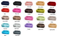 Bestseller Nizza Qualität Pet House Furry Long Plüsch Haus Komfortable Ruhe Bett für Pet Dog Cat