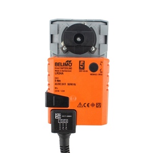 LR24A โรตารี่แอคชูเอเตอร์ 5 นิวตันเมตร 24 โวลต์ เปิด/ปิด 3 จุด 90 วินาที IP54 สวิตช์โอเวอร์ไรด์ HVAC ระบบระบายอากาศ ทีมงานเทคนิค มีสินค้าในสต็อก - Product Image 1