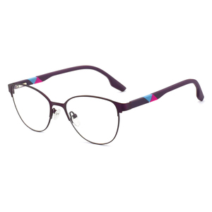 DOISYER <span class=keywords><strong>2023</strong></span> unisexe rétro cadre optique femmes lunettes oeil de chat avec matériau TR90 et motif imprimé charnière à ressort - Product Image 6