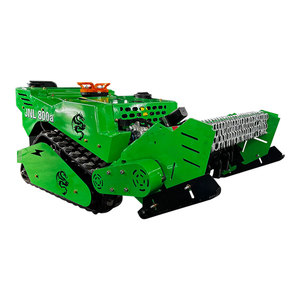 Remote Control Crawler Lawn Mower 4-Stroke 1200W 196cc for Slope & Muddy Terrain Garden Farm Use - Product Image 5