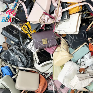 High Clean Neated Branded Mixed Size <b>Women</b> Leather Daily Makeup Carry on Bag 45kg Bales Used SecondHand Bag - Product Image 1