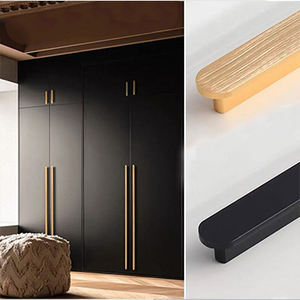 ידיות סגסוגת אלומיניום מושך ידיות דלת ארון מטבח ייחודי - Product Image 5