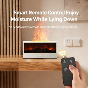 <span class=keywords><strong>Difusor</strong></span> de aire de llama de chimenea de 7 colores personalizado humidificador <span class=keywords><strong>difusor</strong></span> de aceite esencial de <span class=keywords><strong>aromaterapia</strong></span> con Control remoto para el dormitorio del hogar - Product Image 5