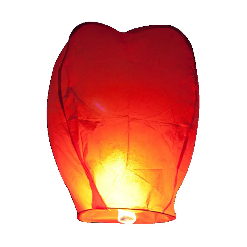 Colorful Chinese Japanese paper lanterns custom logo flying sky lanterns