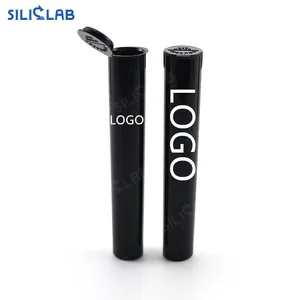 Vendita calda a buon mercato portatile Mini tubo di plastica 115mm accessori di rotolamento contenitore barattolo tubo sigari