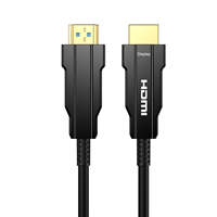 Kabel Serat Optik HDMI 2.1 AOC 8K dari Produsen, 48G Full Bandwidth, Berlapis Emas Paduan Seng, Mendukung 8K60Hz, Dapat Dipesan dengan Logo Kustom