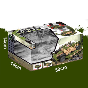 Một-Key Biến Dạng RC Xe Quân Sự Đồ Chơi Trẻ Em Mát Điều Khiển Từ Xa Xe Quân Sự Đồ Chơi Mô Phỏng Đài Phát Thanh Điều Khiển Xe Tải Đồ Chơi - Product Image 6