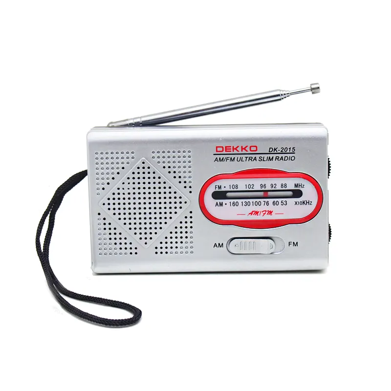 도매 지원 OEM 컬러 미니 라디오 AM FM 2 밴드 ABS 플라스틱 DSP 칩 선물 라디오
