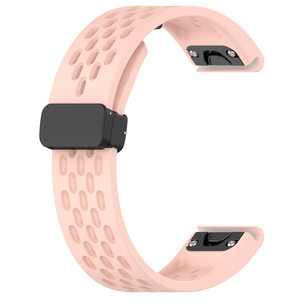 Correa Ajustable de Silicona con Hebilla Magnética, Resistente al Agua, de 26mm, 22mm, 20mm, para <span class=keywords><strong>Garmin</strong></span> Fenix <span class=keywords><strong>Enduro</strong></span> <span class=keywords><strong>2</strong></span> 3 Tactix8 47MM - Product Image 6