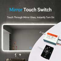 Interruptor Táctil Inteligente de 110-220V para Luz Frontal de Espejo