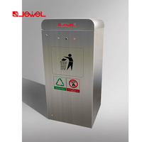 Poubelle à compression intelligente de haute qualité, compacteur de déchets intelligent, presse à balles pour aéroports/parcs/supermarchés