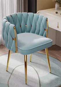 Silla informal minimalista de lujo ligera adecuada para oficinas de hotel áreas de recepción salas de estudio cafés Silla de ocio de un solo asiento - Product Image 3