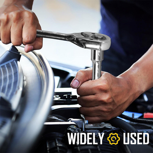 108 mảnh cơ khí công cụ Kit ổ cắm cờ lê thiết lập với 1/4 \ "& 1/2 \" ổ đĩa dài mở rộng thanh nhựa & vật liệu thép - Product Image 6