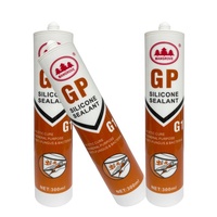 Scellant silicone acide transparent 300 ml pour fenêtres, décoration intérieure, salle de bain, étanche, construction