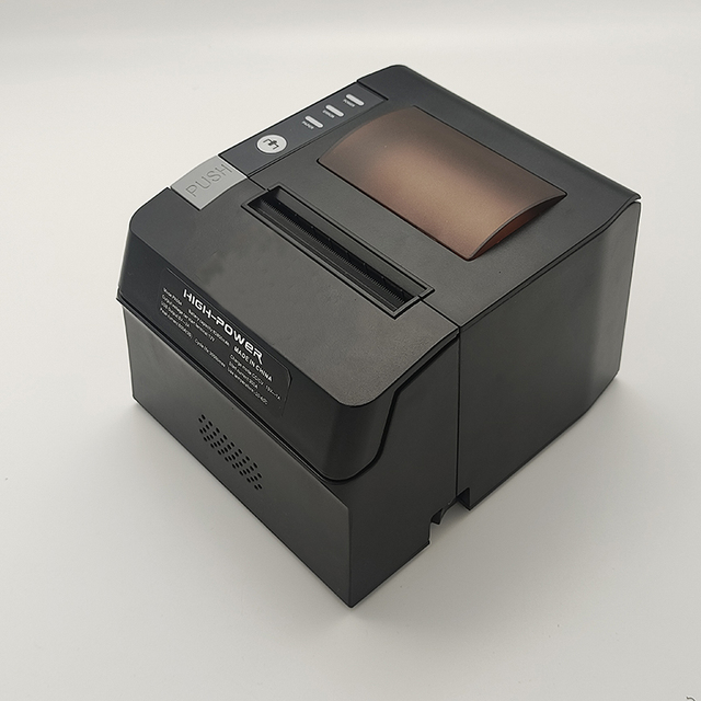 Desktop 80mm Wired Barcode Thermal Printer with Auto Cutter USB Interface High Speed 230mm/s