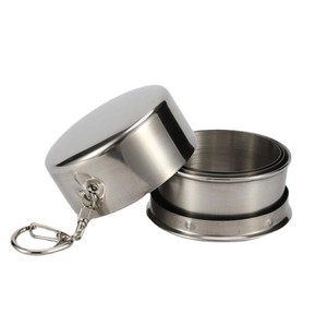 Gobelet pliable télescopique en acier inoxydable pour le <span class=keywords><strong>camping</strong></span>, les voyages et les activités de plein <span class=keywords><strong>air</strong></span> - Product Image 5
