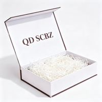 Maßgefertigte Umweltfreundliche Robuste Wasserdichte Vierfarbige Kraft-Wellpappe-Klappbox mit Magnetverschluss und Prägung ISO9001-Zertifiziert
