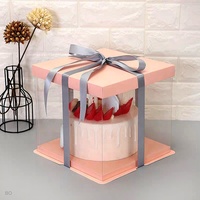 Línea de Producción de Cajas para Pasteles Totalmente Automática para Suministros de Fiestas de Cumpleaños, Herramientas de Decoración de Pasteles, Calidad Premium para Suministros de Cajas para Pasteles