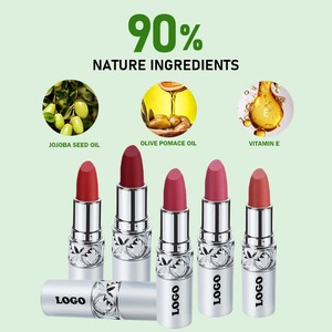 Petit lot Finition mate personnalisable Rouge à lèvres longue durée Non-Fading et antiadhésif Propriétés hydratantes imperméables en gros - Product Image 3