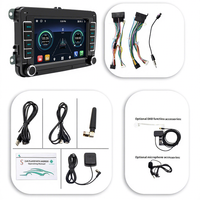 Autoradio Android 8 pouces pour les modèles Volkswagen Lecteur DVD commun Voiture GPS Navigation Carplay Unité
