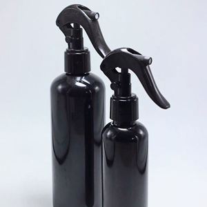 Botellas de Spray de Agua con Gatillo de Plástico Blanco y Negro, Pulverizadores de Niebla Fina de 6oz, 8oz y 16oz, Recargables, para Peluquería, Cabello, Hogar y Salón - Product Image 6