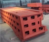 Pièces de lit en fonte de machine CNC de haute qualité en acier et fonderie d'acier allié en Chine