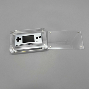 Clean Game Boy Console Original Advance Couleur <span class=keywords><strong>Pokemon</strong></span> Tcg Booster Boîte Acrylique Affichage Game Boy DMG Acrylique Magnétique Cas - Product Image 5