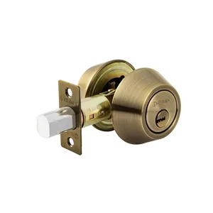 Master con 24 unità in ottone antico chiave-catenaccio a chiave, chiave a punta, HERMEX - Product Image 1
