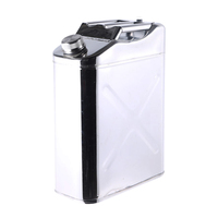 Réservoir en acier de gaz de carburant de Style militaire de Jerry Can 5/10/20L 10l bidon de carburant inoxydable