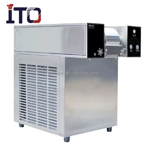 เครื่องทำน้ำแข็งเกล็ดหิมะเกาหลีแบบอัตโนมัติ 1200 วัตต์ ระบบระบายความร้อนด้วยน้ำ สำหรับกาแฟและไอศกรีม - Product Image 1