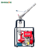 Pompe à eau mobile portable RAIZE G POWER RZJBD6.0-1.0, auto-amorçante par aspiration, pression nominale 0,6 MPa, portée 35-40 m, moteur diesel
